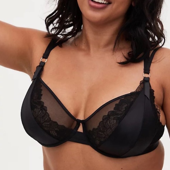 Torrid Satin Strappy Longline Bralette